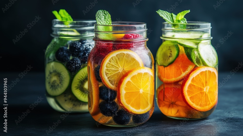 promote wellness with trendy detox water in mason jars filled with fresh fruits ideal for social media banners detox healthyliving promote wellness with trendy detox water in mason jars filled with fresh fruits ideal for social media banners detox healthyliving