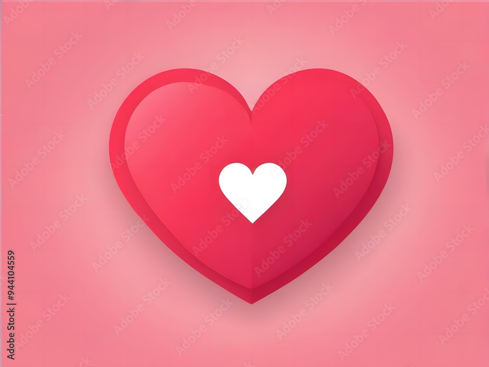 pink heart on a pink background, valentine background, design, heart design , gradient icon pink heart on a pink background, valentine background, design, heart design , gradient icon