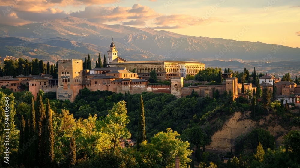 Naklejka premium Granada's Albayzin.