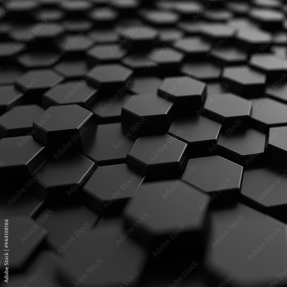 Hexagon Pattern in Black and White, Abstract Geometry, Minimalism, 3D , Hexagons , Pattern , Abstract Hexagon Pattern in Black and White, Abstract Geometry, Minimalism, 3D , Hexagons , Pattern , Abstract