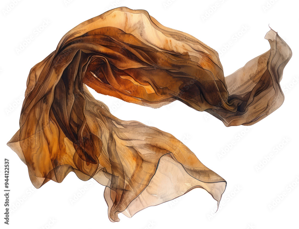 PNG Dark academia inspired brown scarf clothing apparel female.