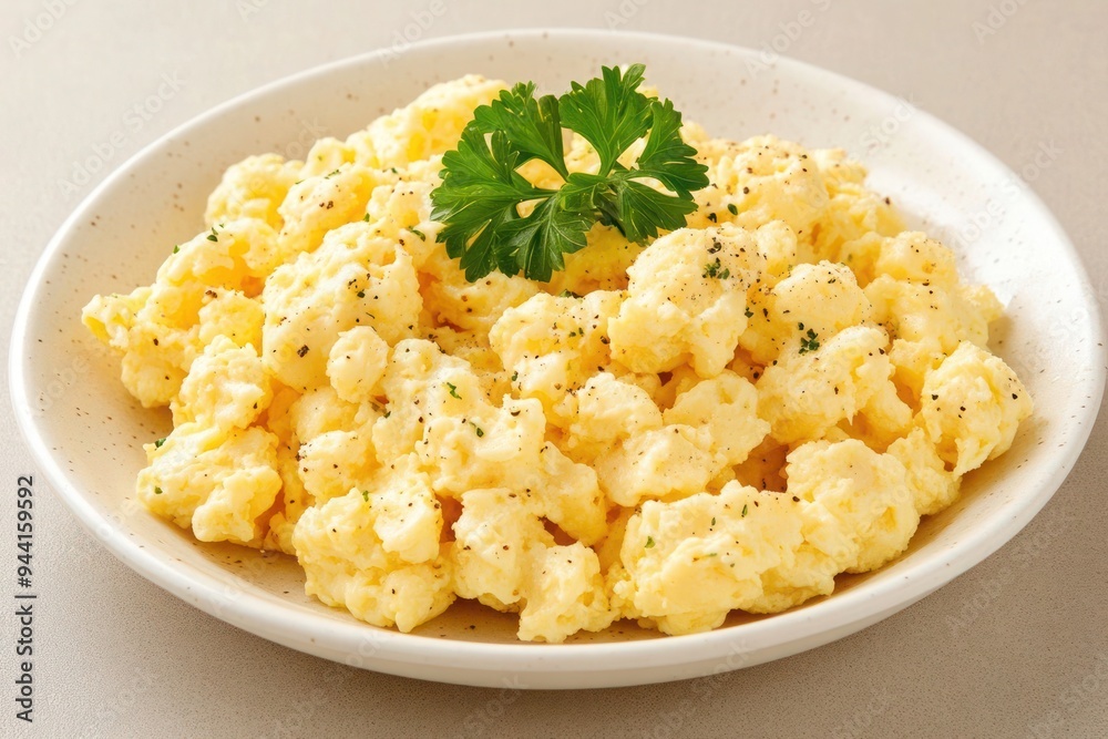 Scrambled eggs, fluffy and smooth with an elegant presentation in the bowl-gigapixel-hq-scale-6_00x Scrambled eggs, fluffy and smooth with an elegant presentation in the bowl-gigapixel-hq-scale-6_00x
