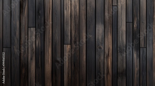 3D rendering of a dark wood background