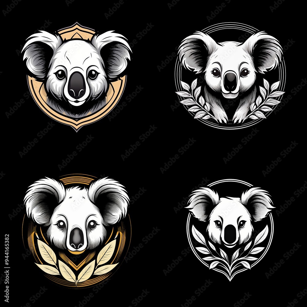 Obraz premium Logo/brand concept illustration 