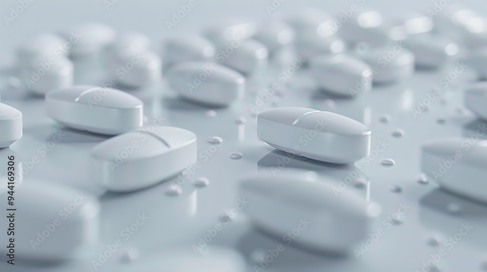 Various tablets spread out on a clean surface