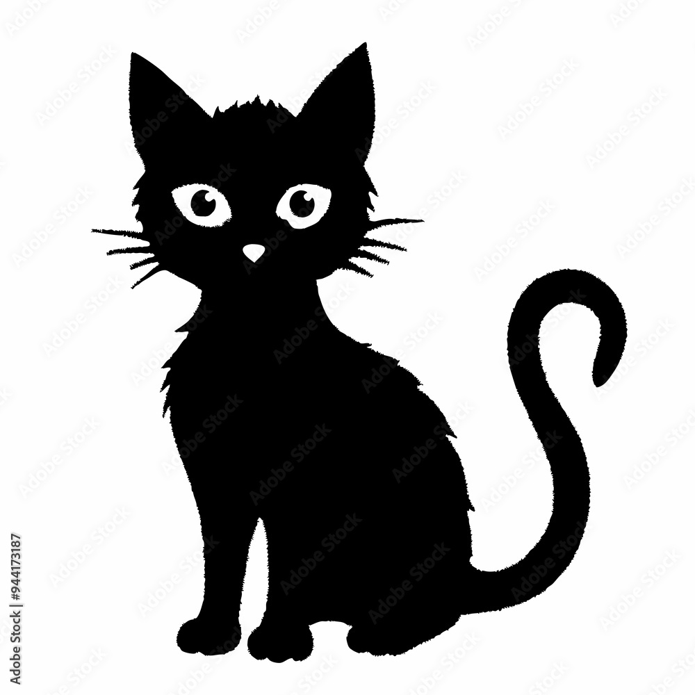 Halloween vector SVG Cut Files for Cricut, Cat Silhouette, Black Cat Svg, Spooky Svg Halloween vector SVG Cut Files for Cricut, Cat Silhouette, Black Cat Svg, Spooky Svg