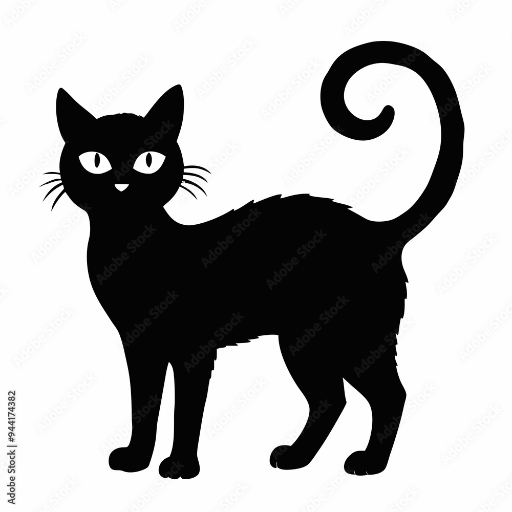 Halloween vector SVG Cut Files for Cricut, Cat Silhouette, Black Cat Svg, Spooky Svg Halloween vector SVG Cut Files for Cricut, Cat Silhouette, Black Cat Svg, Spooky Svg