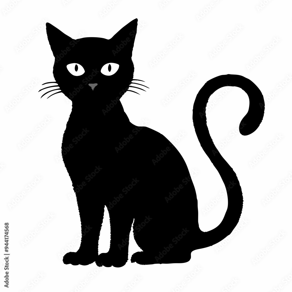 Halloween vector SVG Cut Files for Cricut, Cat Silhouette, Black Cat Svg, Spooky Svg Halloween vector SVG Cut Files for Cricut, Cat Silhouette, Black Cat Svg, Spooky Svg