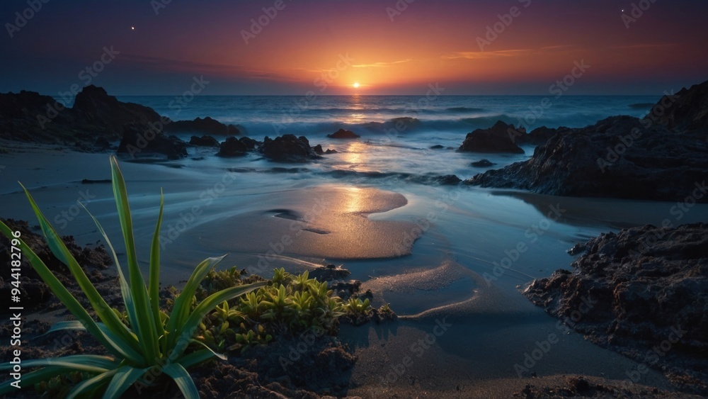 Beautiful wild and exotic beach, wallpaper Beautiful wild and exotic beach, wallpaper