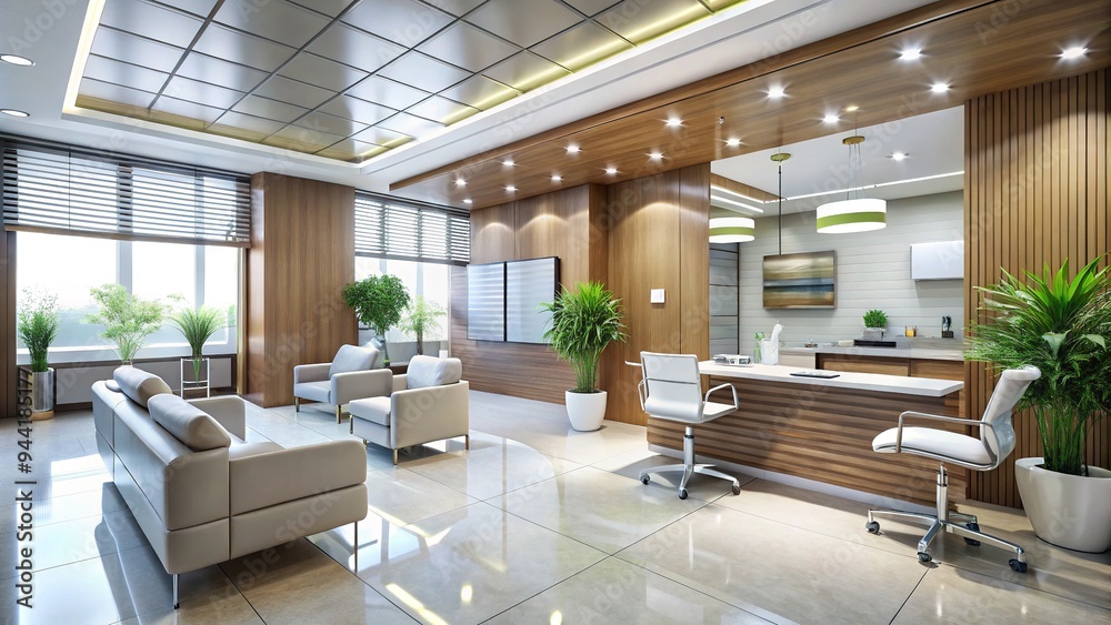 Fototapeta premium Modern Dental Lobby