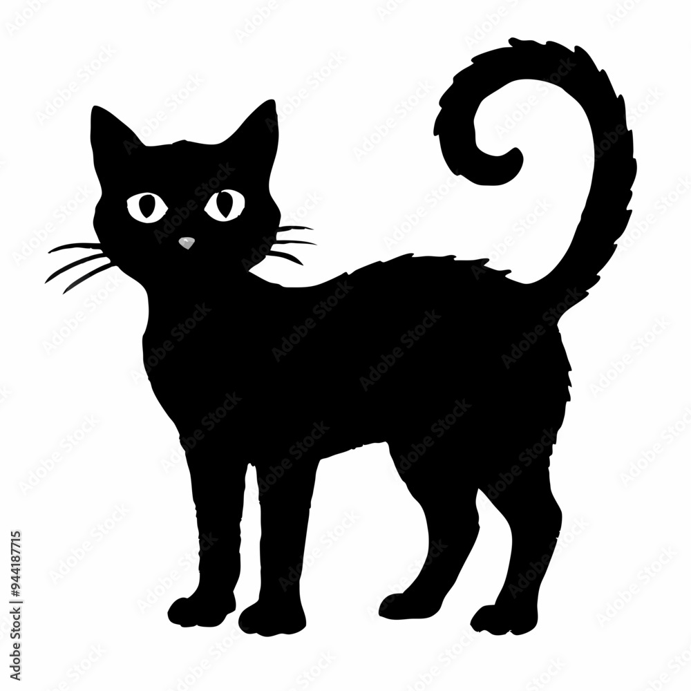 Halloween Cat Bundle Cut File, Cat Witch Svg, Clipart, Vector SVG Halloween Cat Bundle Cut File, Cat Witch Svg, Clipart, Vector SVG