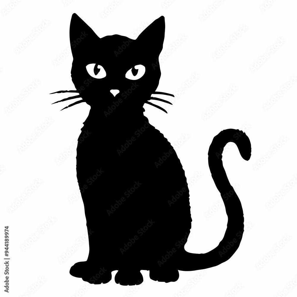 Halloween vector SVG Cut Files for Cricut, Cat Silhouette, Black Cat Svg, Spooky Svg Halloween vector SVG Cut Files for Cricut, Cat Silhouette, Black Cat Svg, Spooky Svg