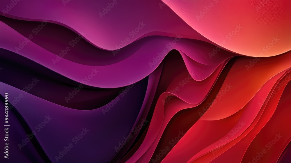 Abstract background blending deep red and rich purple hues, creating a smooth gradient transition. Abstract background blending deep red and rich purple hues, creating a smooth gradient transition.