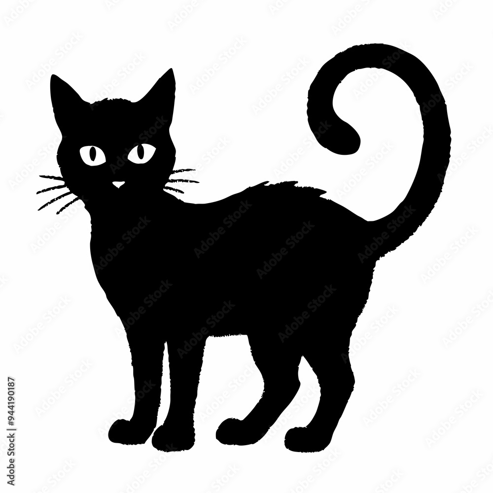 Halloween vector SVG Cut Files for Cricut, Cat Silhouette, Black Cat Svg, Spooky Svg Halloween vector SVG Cut Files for Cricut, Cat Silhouette, Black Cat Svg, Spooky Svg