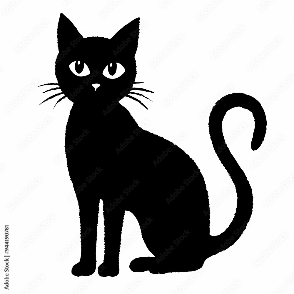 Halloween vector SVG Cut Files for Cricut, Cat Silhouette, Black Cat Svg, Spooky Svg Halloween vector SVG Cut Files for Cricut, Cat Silhouette, Black Cat Svg, Spooky Svg