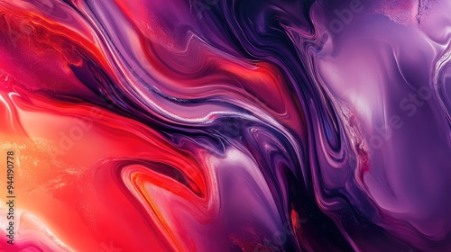 Vivid abstract background with a combination of red and purple, forming a dramatic visual.