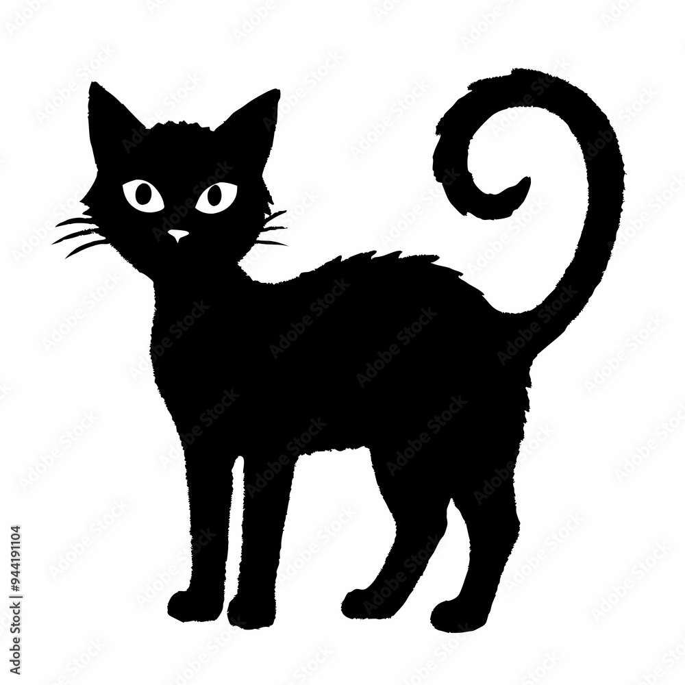 Halloween vector SVG Cut Files for Cricut, Cat Silhouette, Black Cat Svg, Spooky Svg Halloween vector SVG Cut Files for Cricut, Cat Silhouette, Black Cat Svg, Spooky Svg