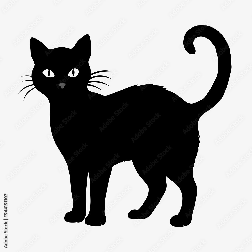 Halloween vector SVG Cut Files for Cricut, Cat Silhouette, Black Cat Svg, Spooky Svg Halloween vector SVG Cut Files for Cricut, Cat Silhouette, Black Cat Svg, Spooky Svg
