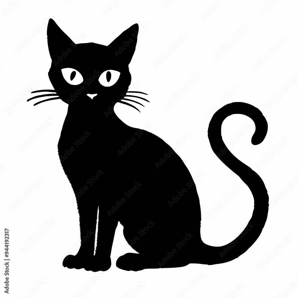 Halloween vector SVG Cut Files for Cricut, Cat Silhouette, Black Cat Svg, Spooky Svg Halloween vector SVG Cut Files for Cricut, Cat Silhouette, Black Cat Svg, Spooky Svg