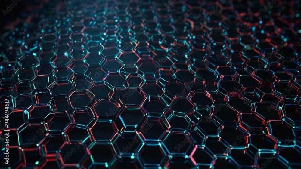 Obraz premium Circuit connect lines and dots form intricate patterns, symbolizing a complex network. This represents the interconnectedness of modern technology, decentralized network nodes, and seamless data conne
