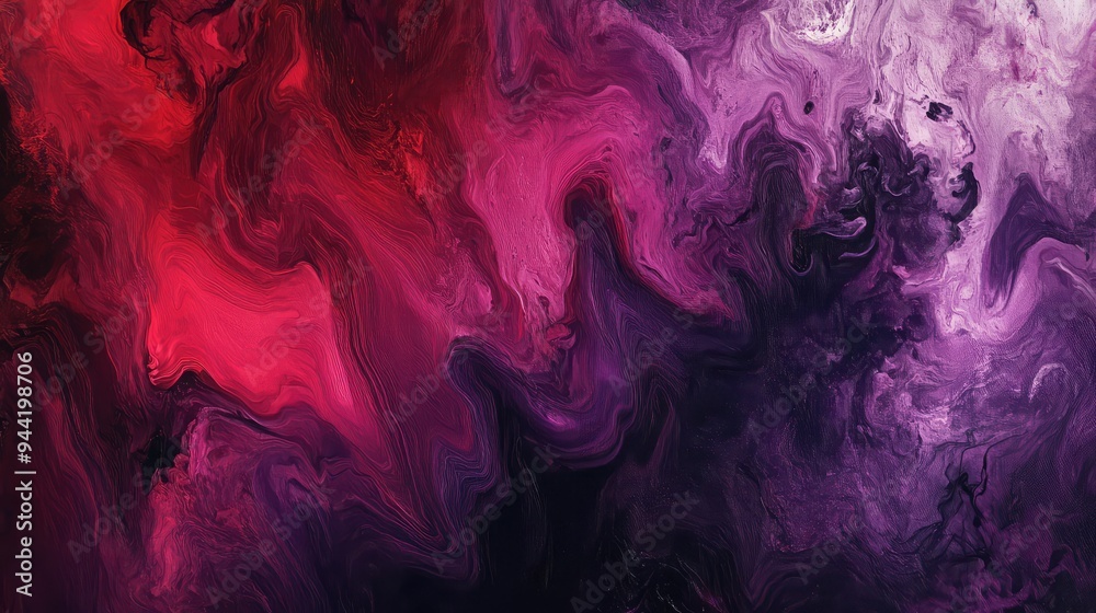 Elegant abstract composition with a mix of deep red and velvety purple tones. Elegant abstract composition with a mix of deep red and velvety purple tones.