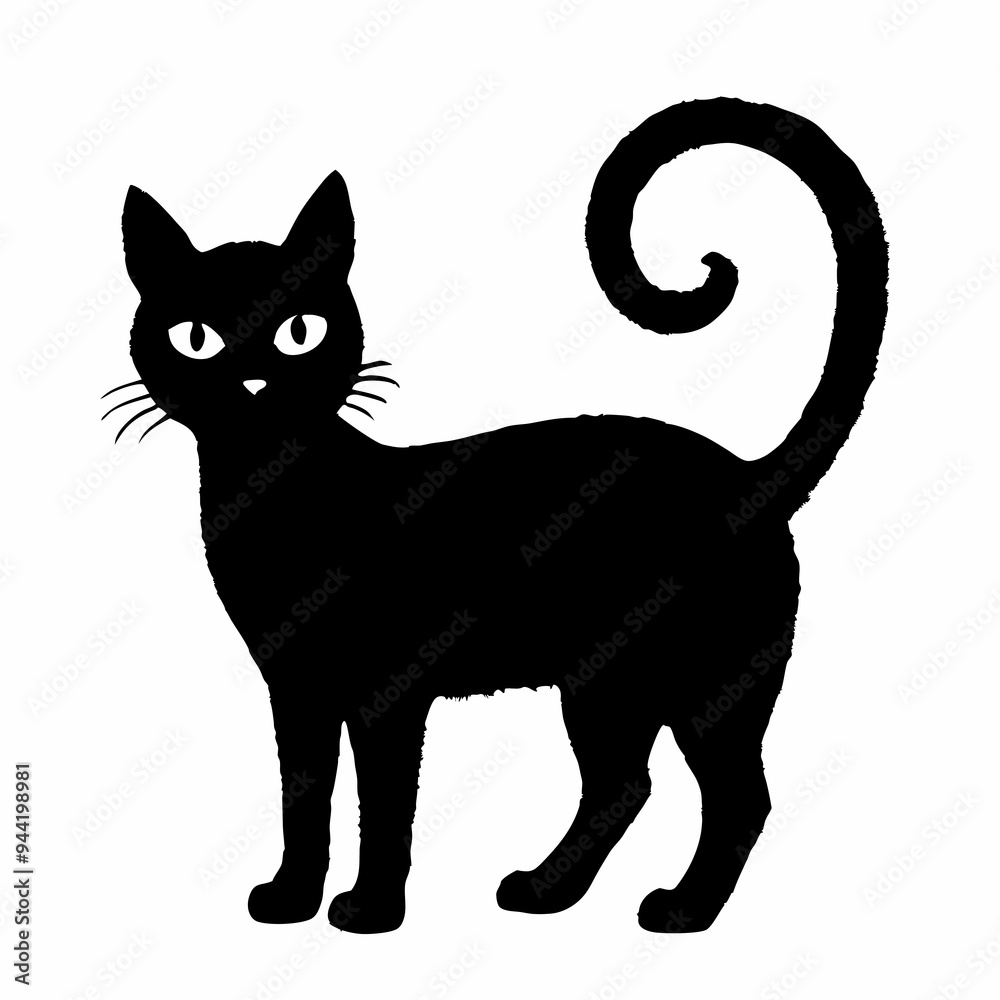 Halloween vector SVG Cut Files for Cricut, Cat Silhouette, Black Cat Svg, Spooky Svg Halloween vector SVG Cut Files for Cricut, Cat Silhouette, Black Cat Svg, Spooky Svg