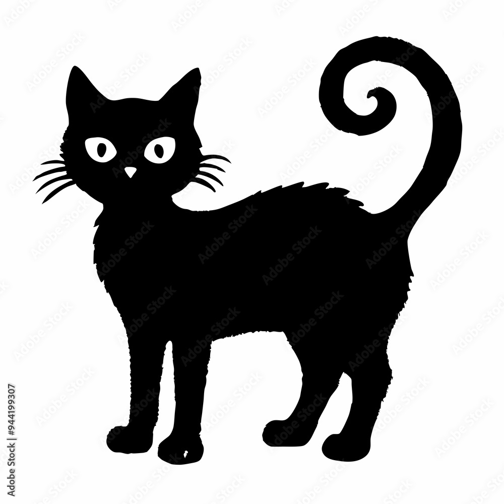 Halloween vector SVG Cut Files for Cricut, Cat Silhouette, Black Cat Svg, Spooky Svg Halloween vector SVG Cut Files for Cricut, Cat Silhouette, Black Cat Svg, Spooky Svg