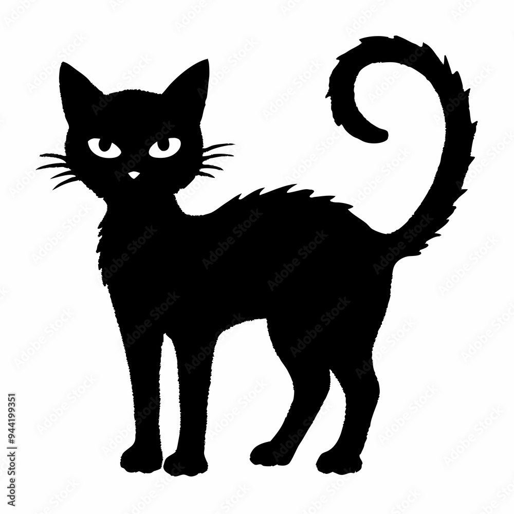 Halloween vector SVG Cut Files for Cricut, Cat Silhouette, Black Cat Svg, Spooky Svg Halloween vector SVG Cut Files for Cricut, Cat Silhouette, Black Cat Svg, Spooky Svg