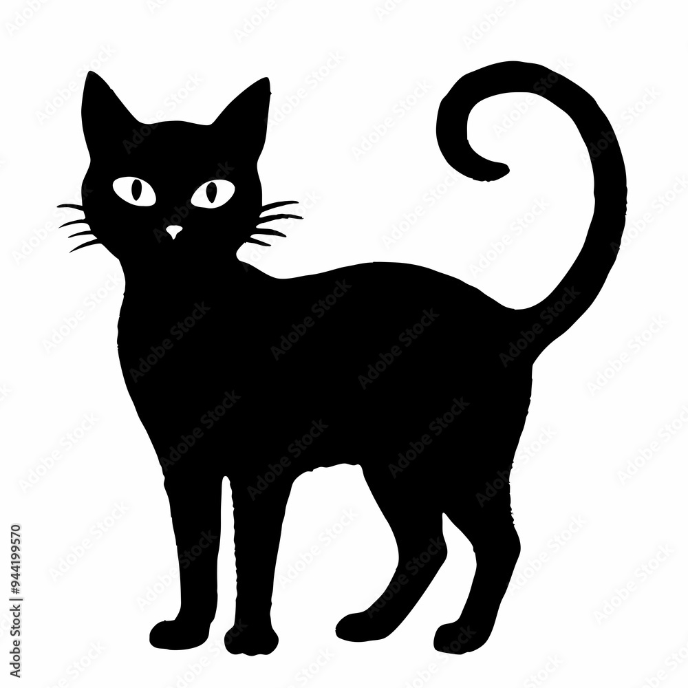 Halloween vector SVG Cut Files for Cricut, Cat Silhouette, Black Cat Svg, Spooky Svg Halloween vector SVG Cut Files for Cricut, Cat Silhouette, Black Cat Svg, Spooky Svg