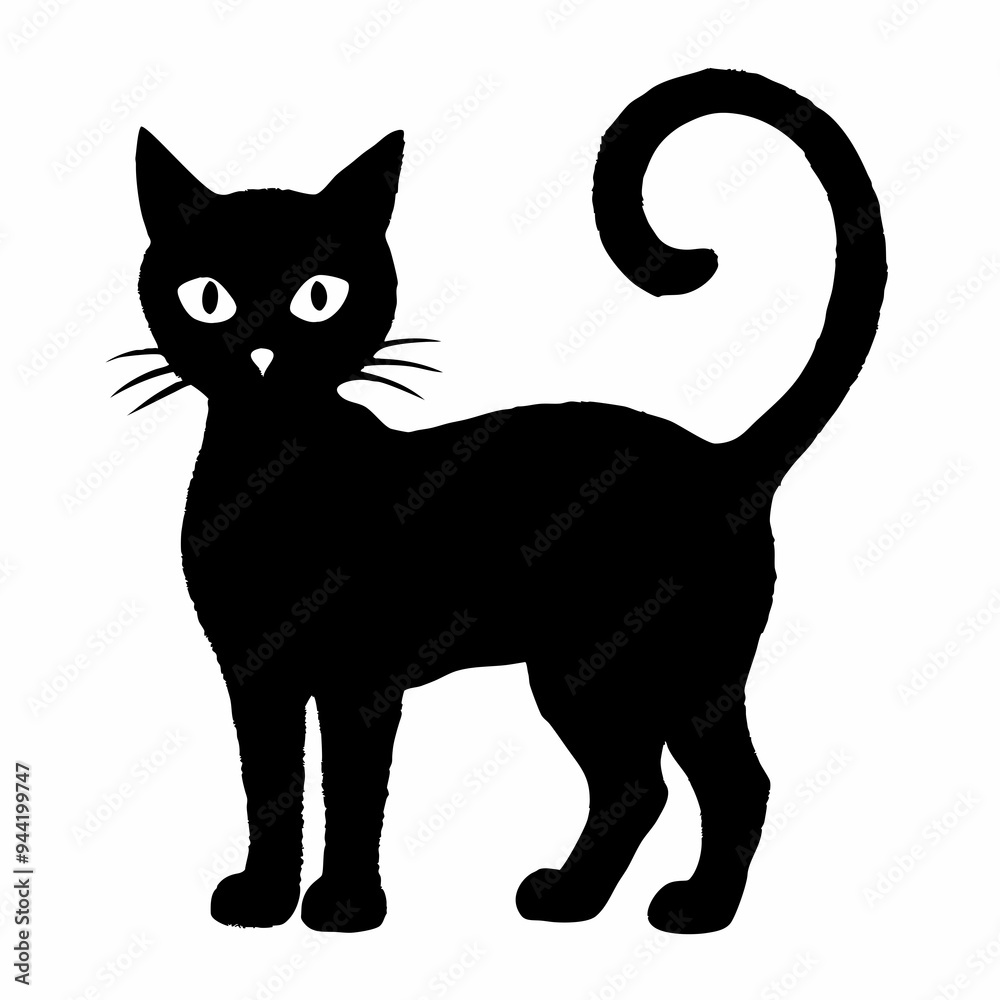 Halloween vector SVG Cut Files for Cricut, Cat Silhouette, Black Cat Svg, Spooky Svg Halloween vector SVG Cut Files for Cricut, Cat Silhouette, Black Cat Svg, Spooky Svg