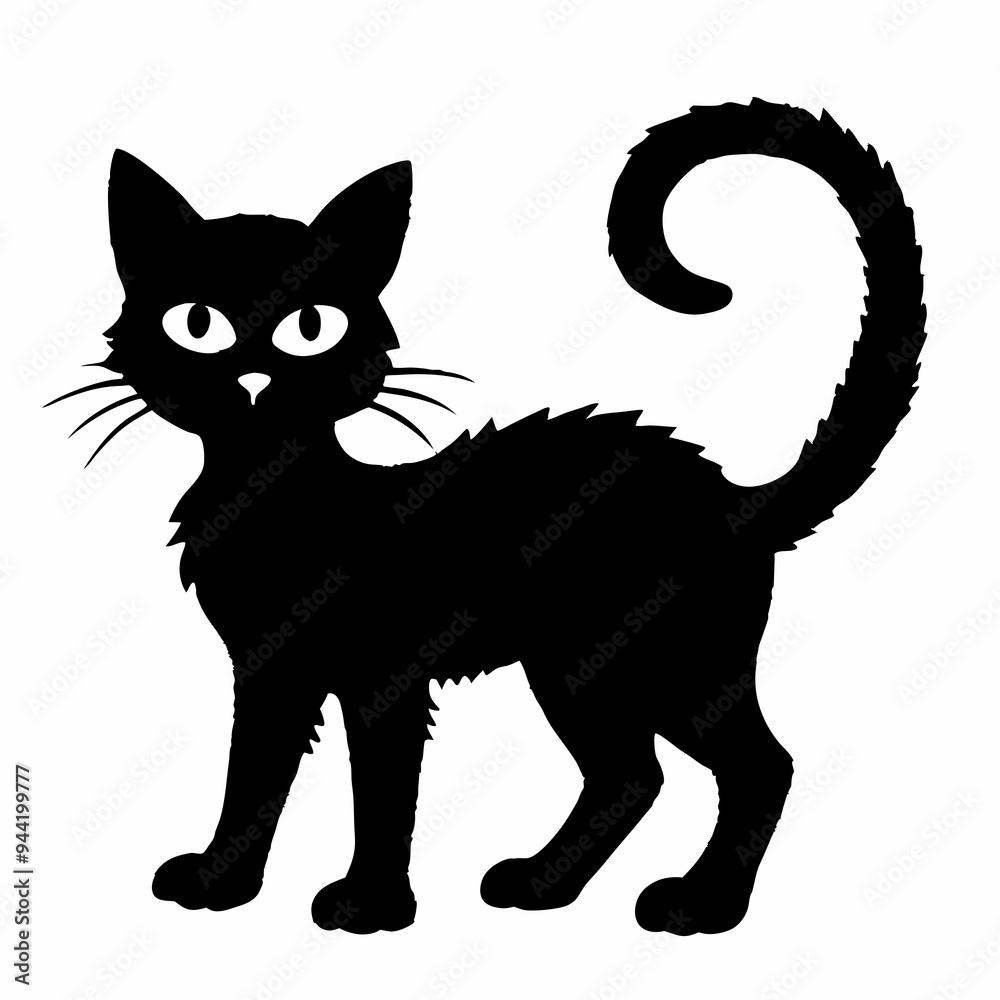 Halloween vector SVG Cut Files for Cricut, Cat Silhouette, Black Cat Svg, Spooky Svg Halloween vector SVG Cut Files for Cricut, Cat Silhouette, Black Cat Svg, Spooky Svg