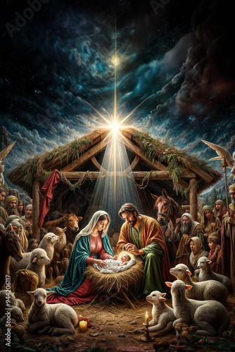 The Nativity of Jesus Christ - The first Christmas - Birth of Messiah