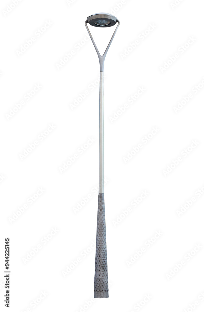 Street lamppost, isolated over white Street lamppost, isolated over white