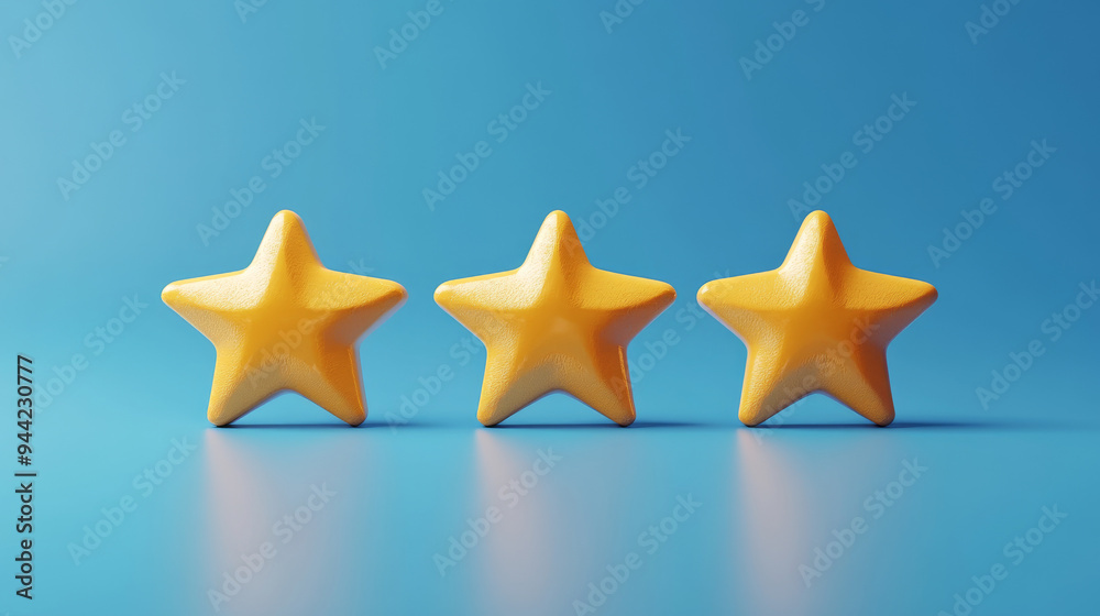Flat design ranking icon symbol for five-star reviews, reflecting excellent customer service, quality, and satisfaction in feedback, rated highest in a 3D-rendered background. Flat design ranking icon symbol for five-star reviews, reflecting excellent customer service, quality, and satisfaction in feedback, rated highest in a 3D-rendered background.