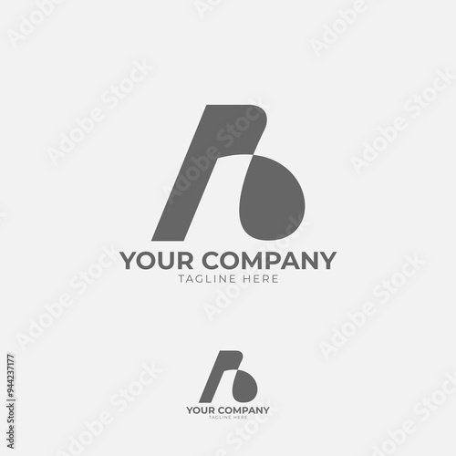 This logo features a prominent 