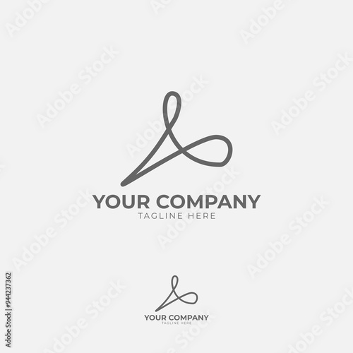 This logo features a prominent 