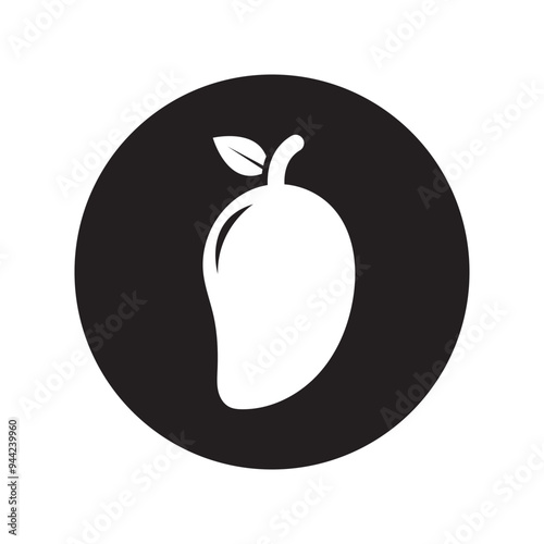 mango fruit logo