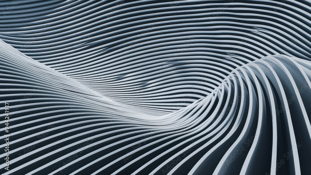 Elegant diagonal abstract white striped wave lines creating a technological background texture. Elegant diagonal abstract white striped wave lines creating a technological background texture.