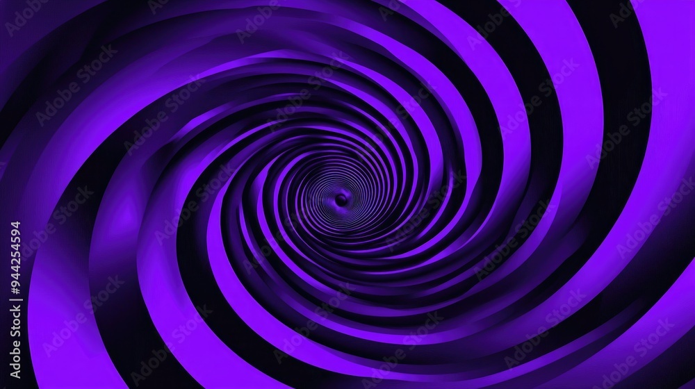 Black and purple abstract vortex spiral wallpaper with hypnotic optical illusion effects Features concentric lines and a dynamic rotating background Black and purple abstract vortex spiral wallpaper with hypnotic optical illusion effects Features concentric lines and a dynamic rotating background