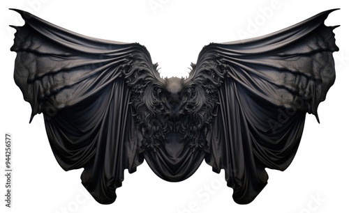 PNG Gothic pattern on fabric white background sculpture darkness.
