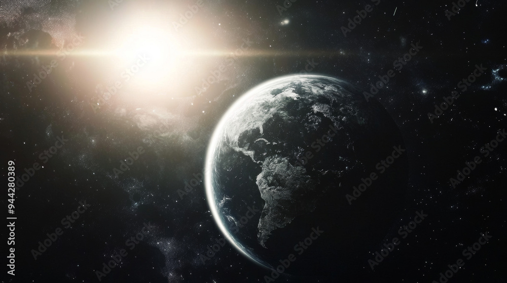 This artistic representation of our solar system showcases a vibrant array of planets, each depicted with unique colors and swirling gaseous atmospheres. The planets appear to
This artistic representation of our solar system showcases a vibrant array of planets, each depicted with unique colors and swirling gaseous atmospheres. The planets appear to
