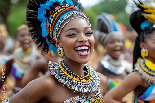 Hugging Day celebrated with traditional music and dance, captured in a lively photo filled with movement and joy photo