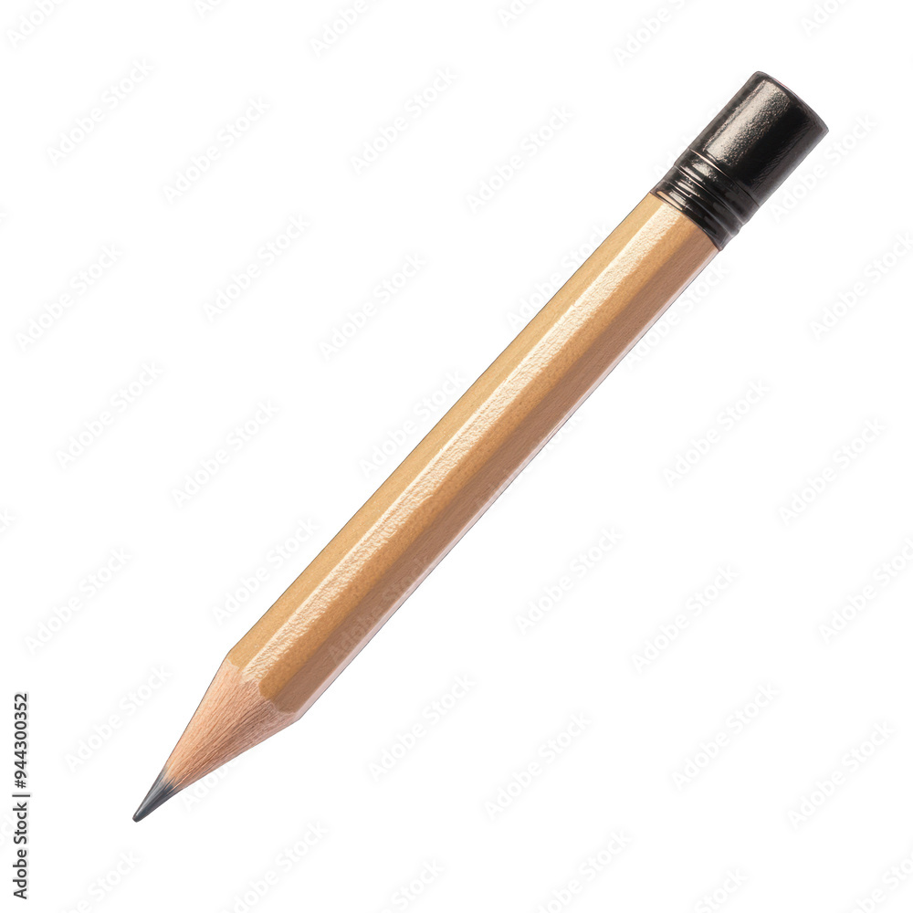 A classic wooden pencil with a sharp point, perfect for writing or drawing in a clean, minimalistic style. transparent background A classic wooden pencil with a sharp point, perfect for writing or drawing in a clean, minimalistic style. transparent background