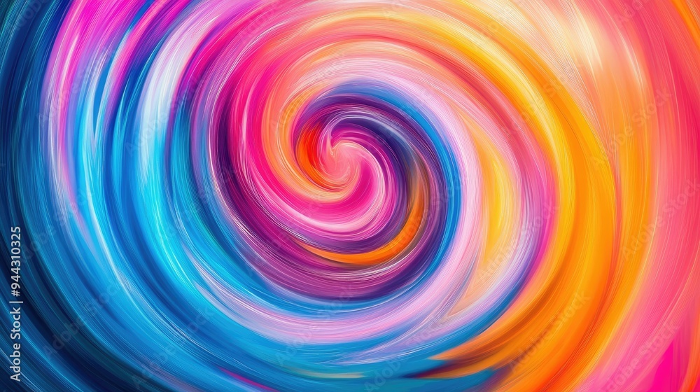 Vibrant swirls of color in dynamic patterns Vibrant swirls of color in dynamic patterns