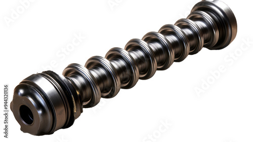 A shock absorber on a transparency background PNG