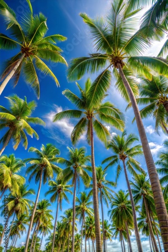 Wallpaper Mural Tall palm trees against blue sky

 Torontodigital.ca