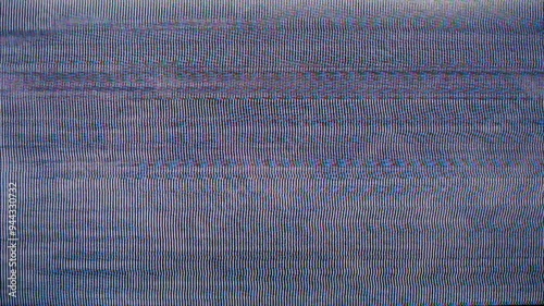 Epic VHS analog glitch effect overlay