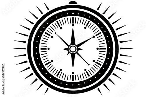 compass vector illustration