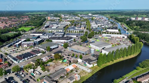 Aerial view of ‘De Kop van Isselt’ in Amersfoort, the Netherlands where 2,000 to 3,000 new homes will be built. photo