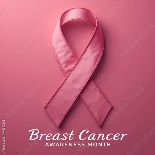 Breast cancer awareness month poster design